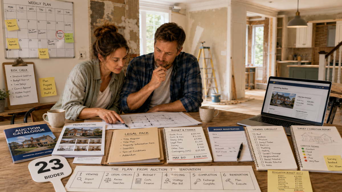 The Pitfalls of Buying Property at Auction — And How to Avoid Them