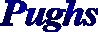 Pughs                                                        logo